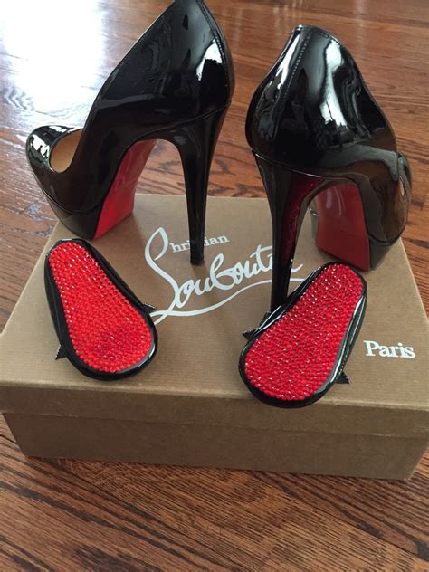 louis vuitton red heels